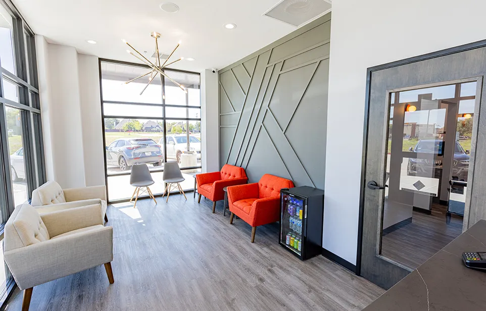 allen dental lounge reception