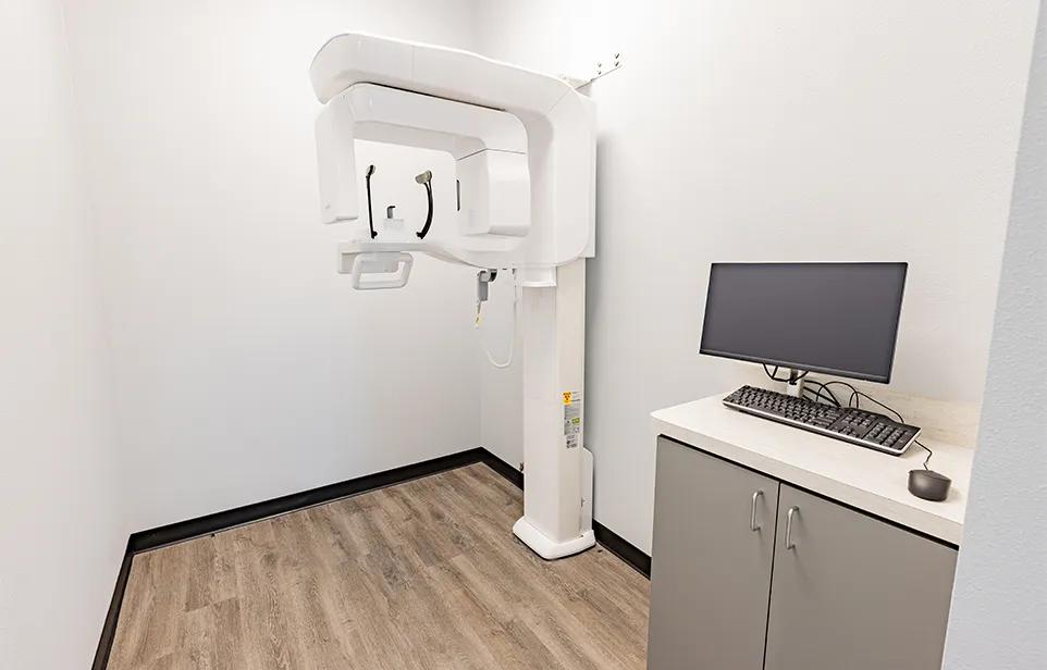 digital scanner at allen dental lounge