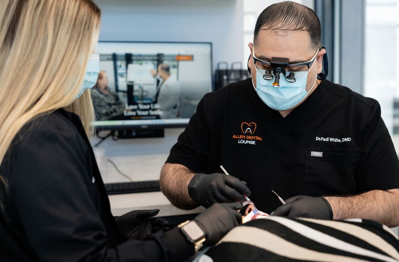 dental team allen dental lounge