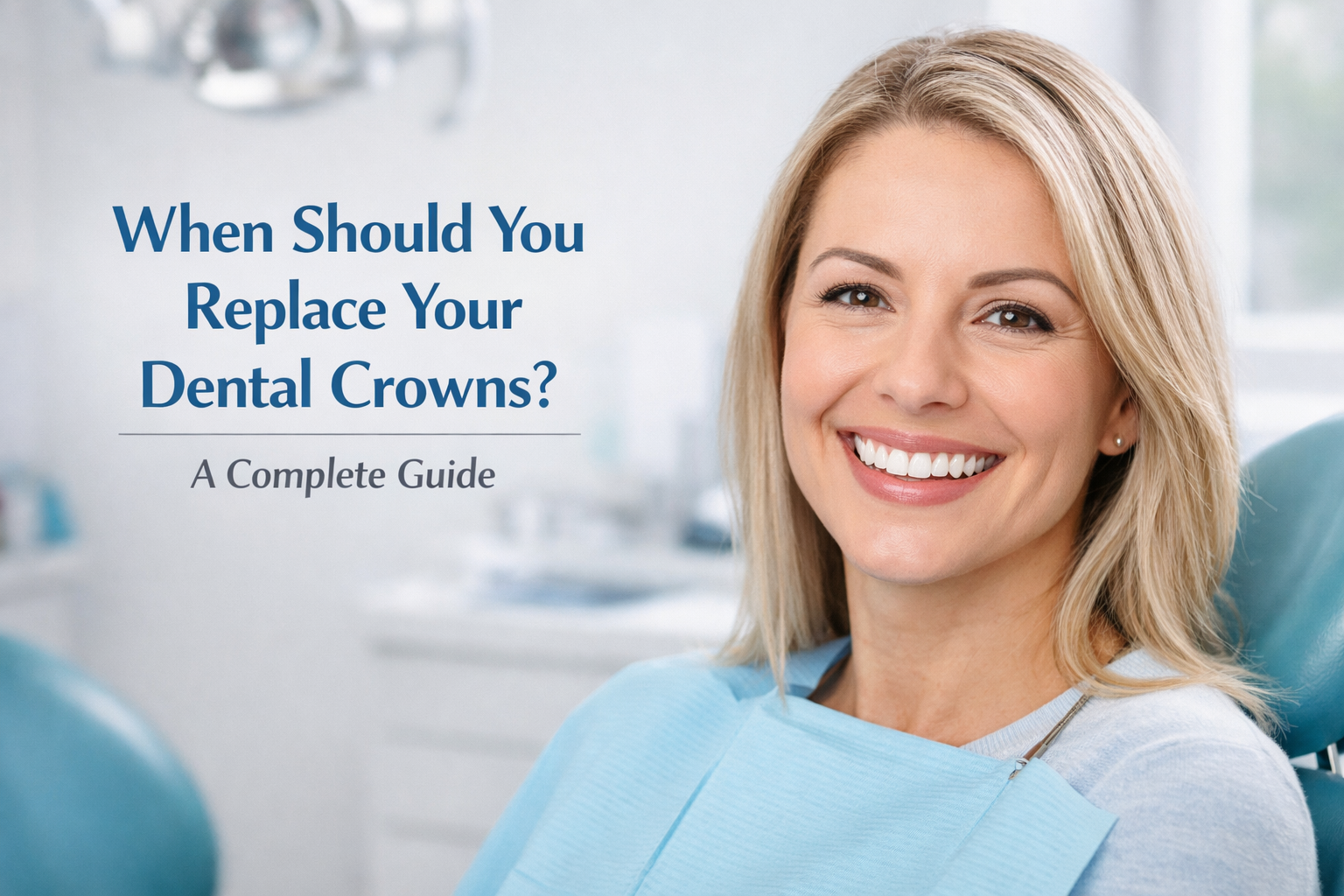 When to replace dental crowns